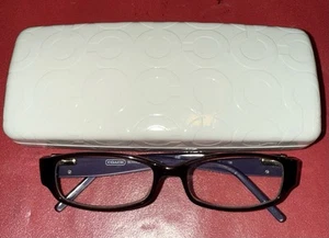 Vintage Coach Reading Glasses With Case Purple Bernice (844) - Picture 1 of 5