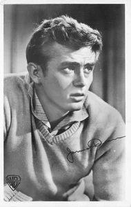 RPPC MOVIE STAR JAMES DEAN WARNER BROTHERS VINTAGE REAL PHOTO POSTCARD 093025 U - Picture 1 of 2