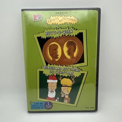 Beavis & Butthead: Butt-o-ween/ Beavis and Butt-head Do Christmas DVD New SEALED - Image 1 of 3