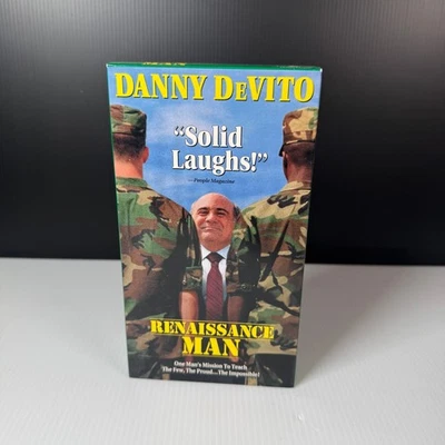 Renaissance Man VHS 1994 Comedy Special Packaging Touchstone Home Video - Image 1 of 4