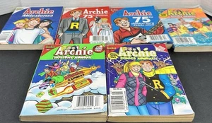 Lot of 6 The Archie Library 75th Anniversary Milestones Comic Annual Books - Picture 1 of 8
