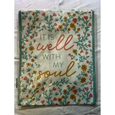 Bolso de Mano Talla Única Blanco Verde Floral Foto 1 de 2