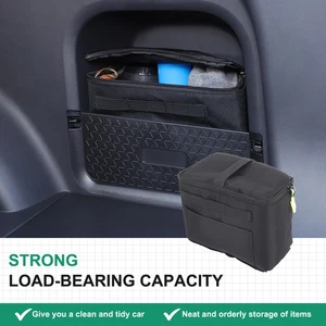 Cloth Trunk Left Side Slot Storage Bag Stowing Pouch For Toyota RAV4 2020-2024 - Picture 1 of 9