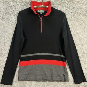 Ralph Lauren Sweater Women’s Large Collared 1/4 Zip Color Block LRL Preppy NWT - Picture 1 of 8