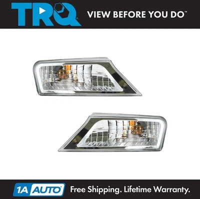 TRQ Corner Marker Light Set Driver & Passenger Side Fits 2008-2012 Jeep Liberty - Image 1 of 4
