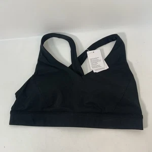 Lululemon Envital Bra Medium Support B/C Cup Black Size UK 12 US 8 - Picture 1 of 8
