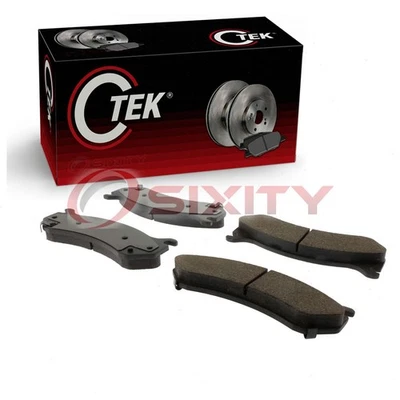 Juego de pastillas de freno de disco traseras centradas para GMC Yukon XL 2500 2000-2013 frenado tt Foto 1 de 4