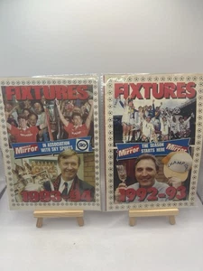 1992/93/94 DAILY MIRROR / SKY SPORTS Fixtures Booklet Second Premiership Season - Picture 1 of 16