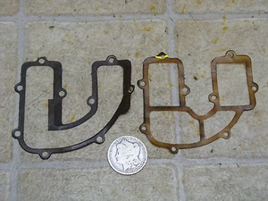 1948 48 SCOTT ATWATER 7.5HP 7.5 HP TWIN INTAKE MANIFOLD REED CAGE GASKETS - Picture 1 of 2