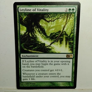 LEYLINE OF VITALITY --- MTG -- MAGIC 2011 --- CASI NUEVO - Imagen 1 de 1