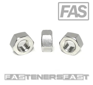 (25) 7/16-14 Finished Hex Nuts Stainless Steel (25 Pieces) - Picture 1 of 4