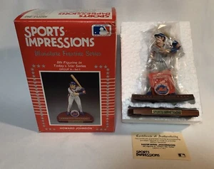 Mets 1990 Sports Impressions MLB HOWARD JOHNSON FIGURINE 8th In series-NIB w/COA - Picture 1 of 7