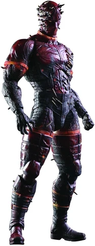 Square-Enix MGSV The Phantom Pain Man on Fire Play Arts Kai Action Figure Cover