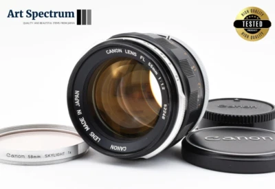 [Opt N Mint] Canon FL 55mm f1.2 Manual Focus Standard Prime Lens from Japan - Image 1 of 4
