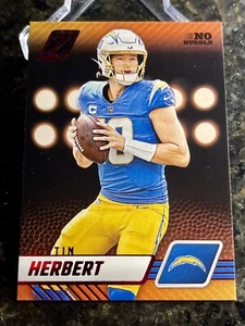 Justin Herbert 2023 Panini Zenith No Huddle Red Parallel #58 - Bild 1 von 2