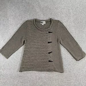 Habitat Clothes To Live In Pullover Small S grün 3/4 Arm offen Strick Damen - Bild 1 von 10