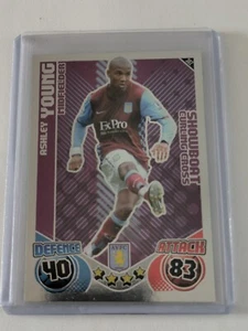 Ashley Young Aston Villa 2010-11 Topps Match Attax Premier League Showboat #362 - Imagen 1 de 5