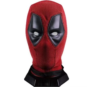 Deadpool Full Face Mask Cosplay Superhero Breathable Knit Mask Halloween - Picture 1 of 8
