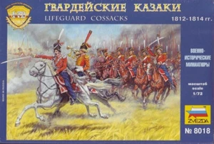 Kit modelo figura plástico 1/72 cosacos salvavidas guerras napoleónicas Zvezda 8018 - Imagen 1 de 13