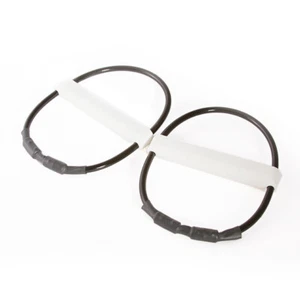 2004WHT J & H Handles (White, Pair) - Picture 1 of 1