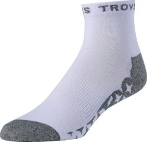 Troy Lee Designs Quarter Crew Socks Starburst White 3-Pack size 10 - 13 - Picture 1 of 1