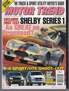 Motor Trend Magazine November 1998 - Picture 1 of 1