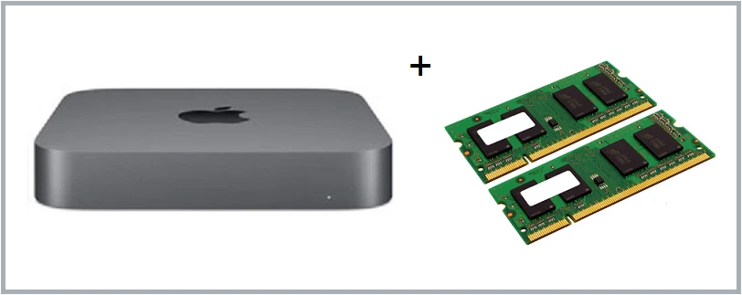 16GB -2x8GB DDR4 Memory Ram Upgrade Apple Mac Mini-8.1 Late 2018 i7-3.2GHz A1993 - Image 1 of 1