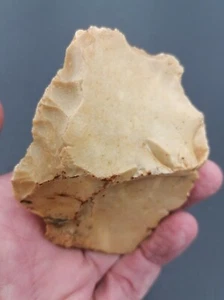 Mid Paleolithic Neanderthal France Beautiful Mousterian side scraper Retouches - Picture 1 of 17