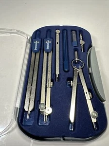 Staedtler Compass Set - 7 Pieces  with  Plastic Storage Case (559 09) - Picture 1 of 14