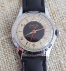 Vtg Invicta Miltary Watch 17 Jewels Waterproof Automatic Swiss Made