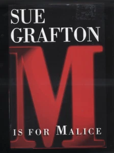 M IS FOR MALICE A Kinsey Millhone Mystery by Sue Grafton ~ 1st Ed HC/DJ 1996 - Picture 1 of 2