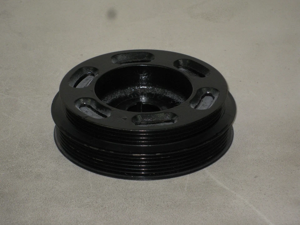 90-92 Nissan Stanza 2.4L Crank Shaft Pulley Harmonic Balancer KA24 1990-1992 OEM - Image 1 of 1