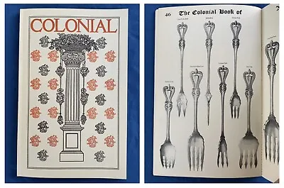 1910 Towle Old Colonial Sterling Silver Flatware Hollowware Catalog Reprint Book • 26.97$