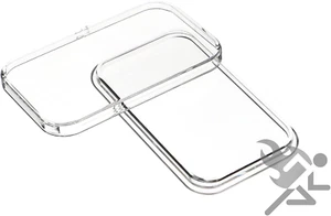 Portacapsule da lingotto argento marca 1 oz, confezione da 5 - Foto 1 di 12