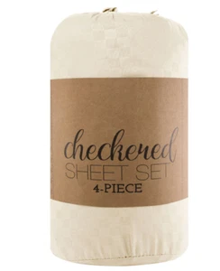 Casual Comfort Ultra Soft Premium 4-Piece Bed Sheet Set Queen-MSRP $70 - Picture 1 of 4