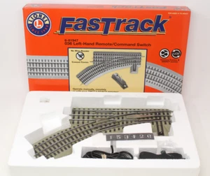 O Lionel Fastrack 6-81946 O36 Left Hand LH Remote Command Switch Turnout - Picture 1 of 8
