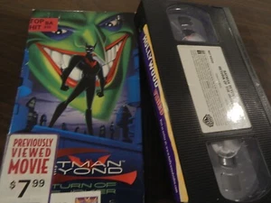 RARE PAPER SLEEVE SLIP COVER BATMAN BEYOND RETURN OF THE JOKER VHS EX-RENTAL 200 - Picture 1 of 2
