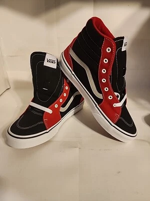 Vans Filmore Hi High Top Rojo, Negro, Gris Juvenil Talla 7 Foto 1 de 4