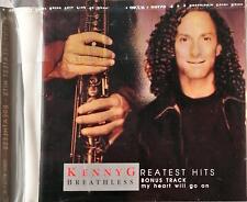 Kenny G Breathless Greatest Hits + Bonus Track Cd Rare!