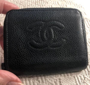 CARTERA CHANEL 1996-97 ENTRELAZADA LOGOTIPO CC - Imagen 1 de 5