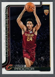 2025-26 Topps Tyrese Proctor Rookie #250 Cavaliers RC QTY - Picture 1 of 2