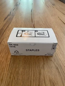 Box of 3 Konica Minolta Staples SK-602 14YK Brand New In Box - Photo 1/3