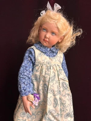 Rare Collectible 16” Helen Kish Mariah Doll Signed LE 75 Redressed + Certificate - Image 1 of 4