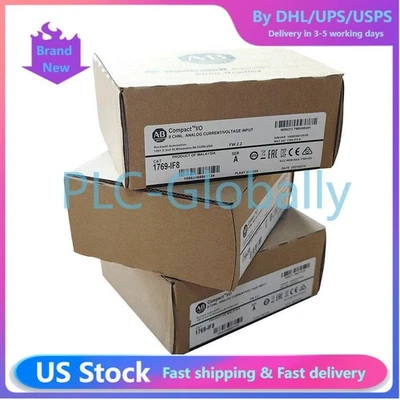 New Factory Sealed AB 1769-IF8 CompactLogix 8 Pt Analog Input Module US STOCK - Image 1 of 4