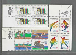 US SCOTT THREE NICE MR ZIP BLOCKS OF 4  MNH TAKE A LQQK ! - Picture 1 of 1