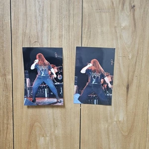 VINTAGE ORIGINAL 2002  CANNIBAL CORPSE GEORGE FISHER ON STAGE CONCERT PHOTO SET - Picture 1 of 4