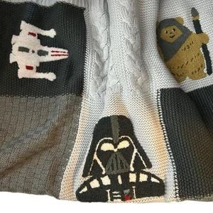 POTTERY BARN KINDER STAR WARS Patchwork BABYDECKE - Bild 1 von 5