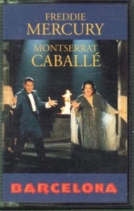 Freddie Mercury and Montserrat Caballe Barcelona cassette UK Polydor 1992 - Picture 1 of 3