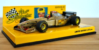 Coche de prueba Jordan 1/43 Minichamps 1996 colección Ralf Schumacher edición limitada Foto 1 de 4