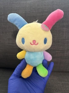 Sanrio Japan Usahana Regenbogen Hase Kaninchen Erdbeere Plüsch Schlüsselanhänger - Bild 1 von 7